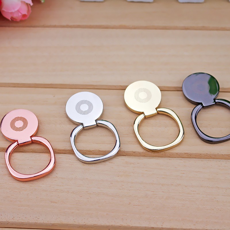 Iring Móc dán lưng điện thoại ring Phone hình vuông vân tròn giữ làm giá đỡ lưng điện thoại phong cách Phặn Phặn | BigBuy360 - bigbuy360.vn