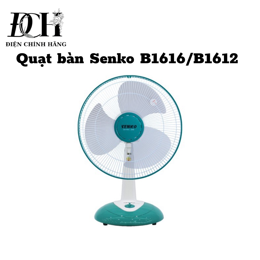 Quạt bàn Senko B1616/B1612 (Màu ngẫu nhiên)