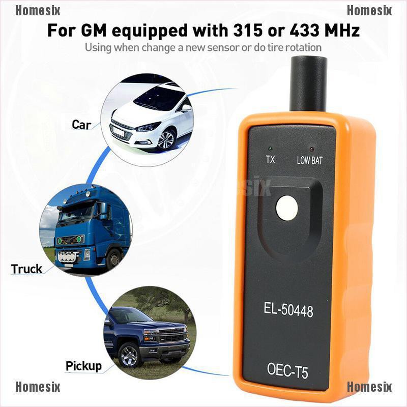 [GSIX] EL-50448 TPMS Relearn Tool Auto Car Tire Pressure Sensor For GM Vehicles ACRV