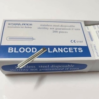 Kim chích mụn, kim chích máu Blood Lancert hộp 200 chiếc