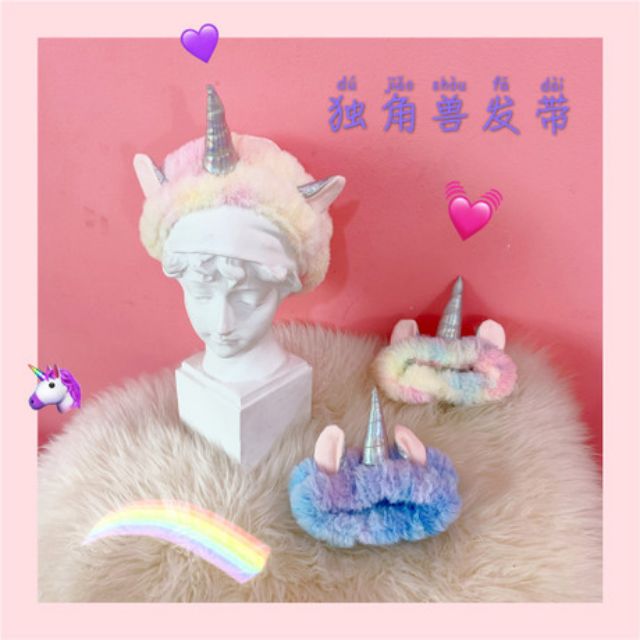 Băng đô trang điểm unicorn hologram