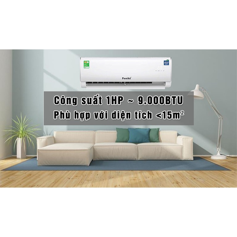 Điều hòa Funiki 9000 BTU HSC09TMU, mới 100%, hàng chính hãng