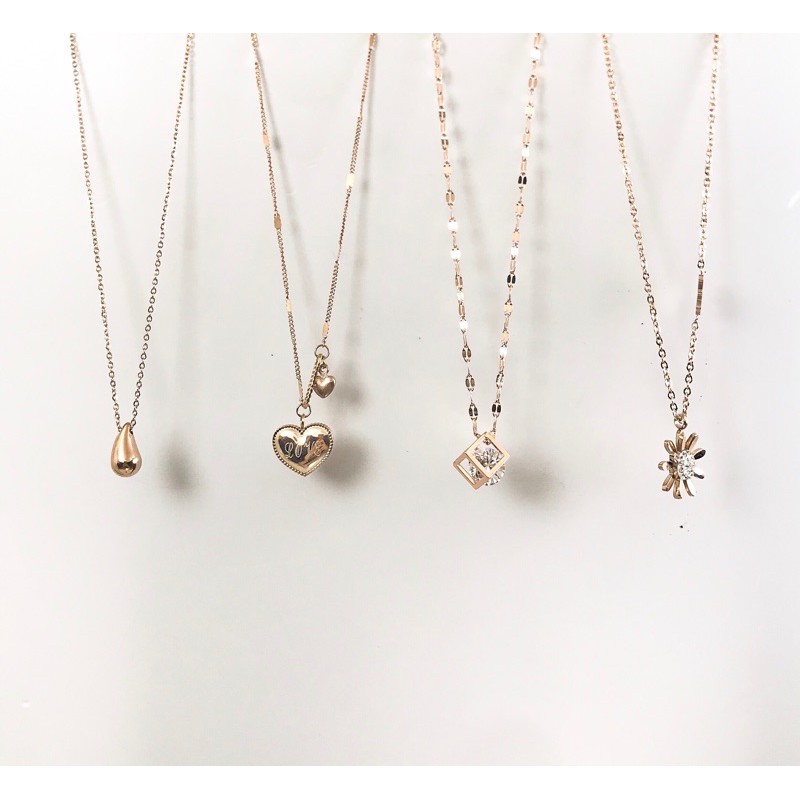 Dây chuyền nữ THÉP TITAN NGUYÊN CHẤT KHÔNG GỈ - Special collection iem.18