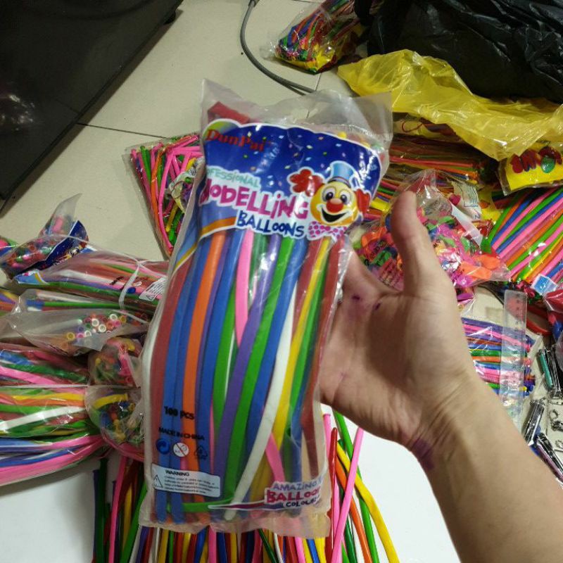 100q Bóng bay tạo hình 130cm/ bóng bay dài,bóng bay giun