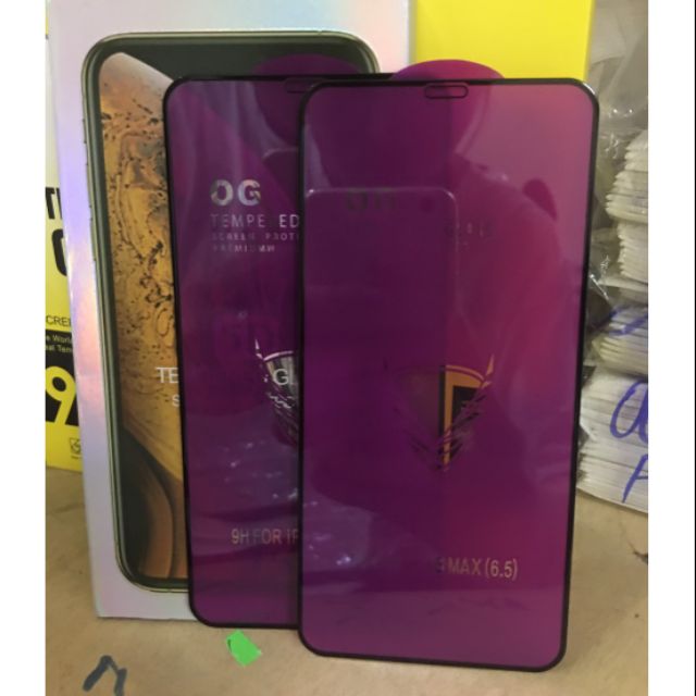 Dán Full màn OG cho iphone XS max - Siêu xịn-Khoan không thủng