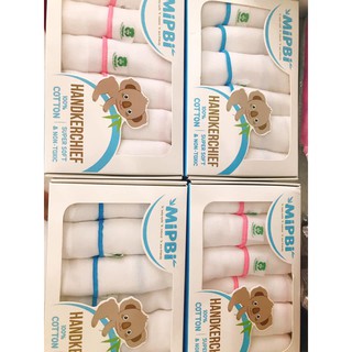[Bán sỉ]Khăn sữa hộp 100% cotton MIPBI (MIPBI9)