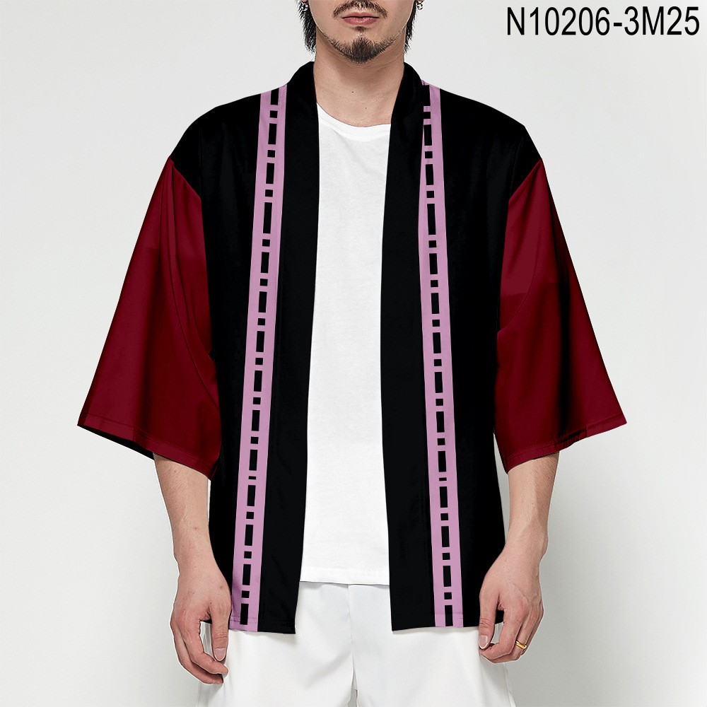 Demon Slayer Kimetsu no Yaiba 3D Printing Japanese Anime Kimono Haori Yukata Cosplay Women/Men Summer Casual Cool Streetwear