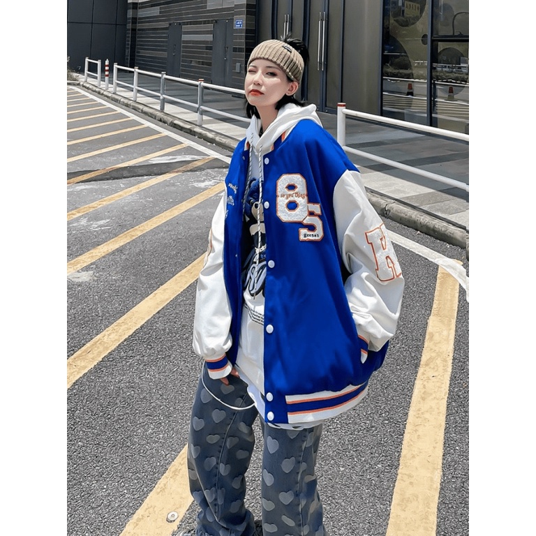 (HCM) ÁO KHOÁC DÙ BOMBER NAM NỮ UNISEX FORM RỘNG THỜI TRANG TRẺ TRUNG HOT HIT CHO CÁC BẠN TRẺ KME FASHION