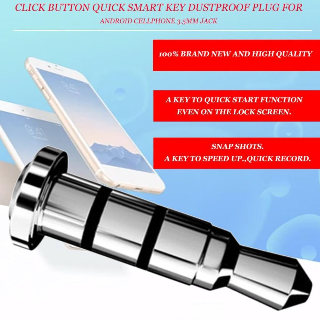 Nút Chống Bụi Gắn Lỗ Cắm Tai Nghe 3.5mm Cho Điện Thoại Android