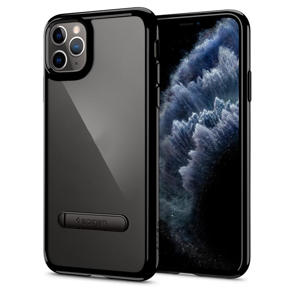 Ốp Spigen iPhone 11/11 Pro/11 Pro Max Spigen Ultra Hybrid S-Ốp trong suốt - Hàng