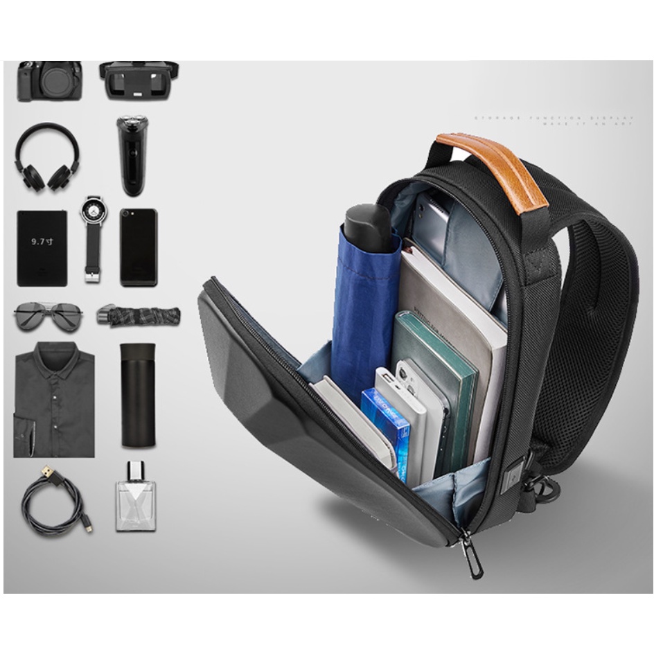 Túi đeo chéo nam đa năng cao cấp phong cách cá tính mới