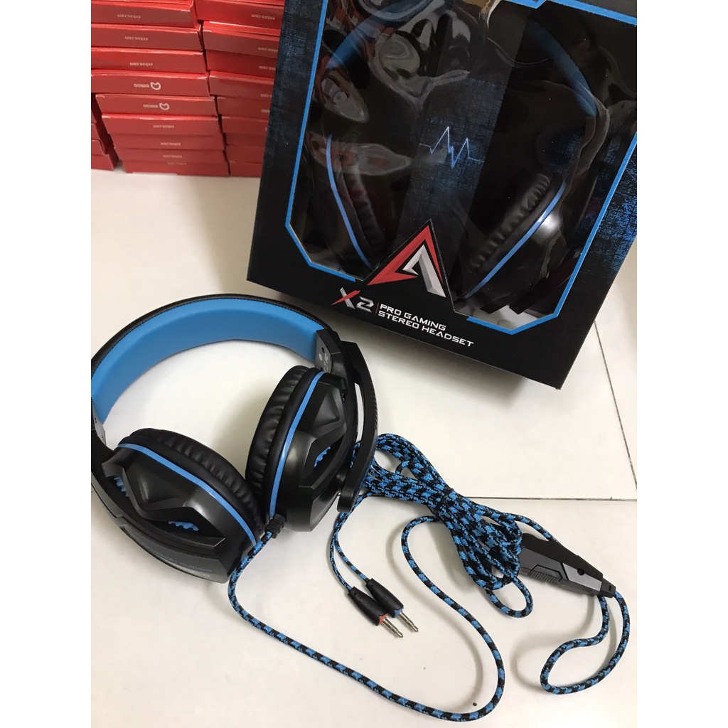 Tai nghe chụp tai kèm mic Ovann X2 Gaming