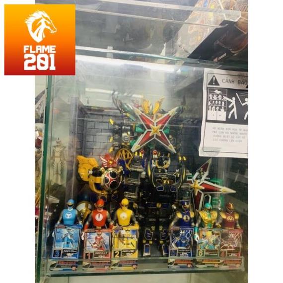 TPHCM TPHCM Đồ chơi siêu nhân Robot Cuồng phong Ninpuu Sentai Shurikenger Dx Bandai [ Hàng Nhật{
