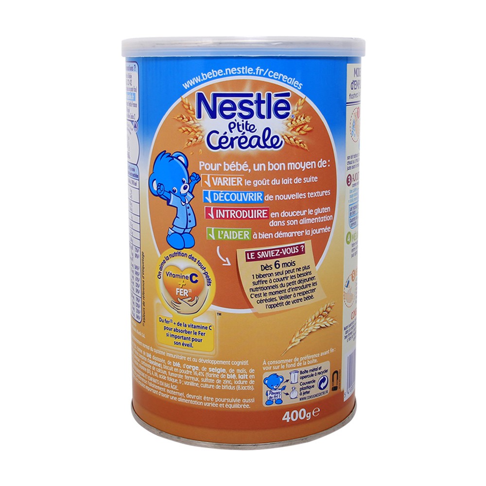 BỘT LẮC SỮA NESTLE Pháp 400gr ( Nhiều Vị).