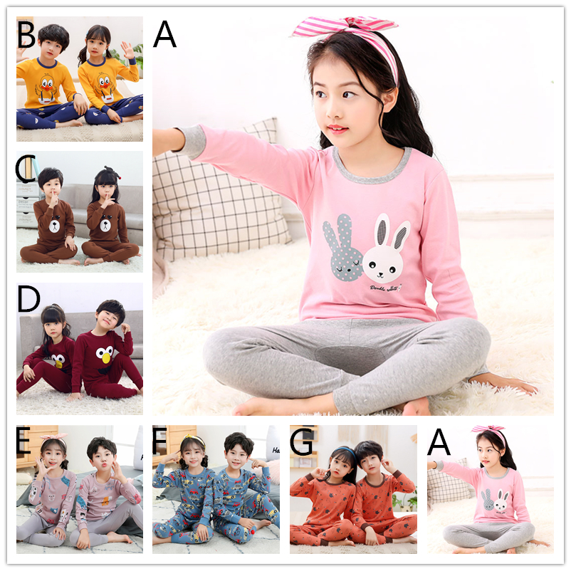 Bộ Đồ Ngủ 2 Món Bằng Cotton Cho Bé 2-15 Tuổi