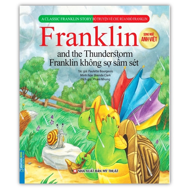 Sách - Combo 2 cuốn Franklin đãi khách và Franklin không sợ sấm sét