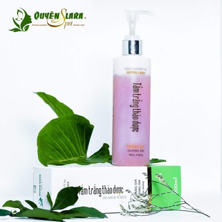 Sữa tắm trắng thảo dược white herbal quyên lara 200ml, hàng chính hãng