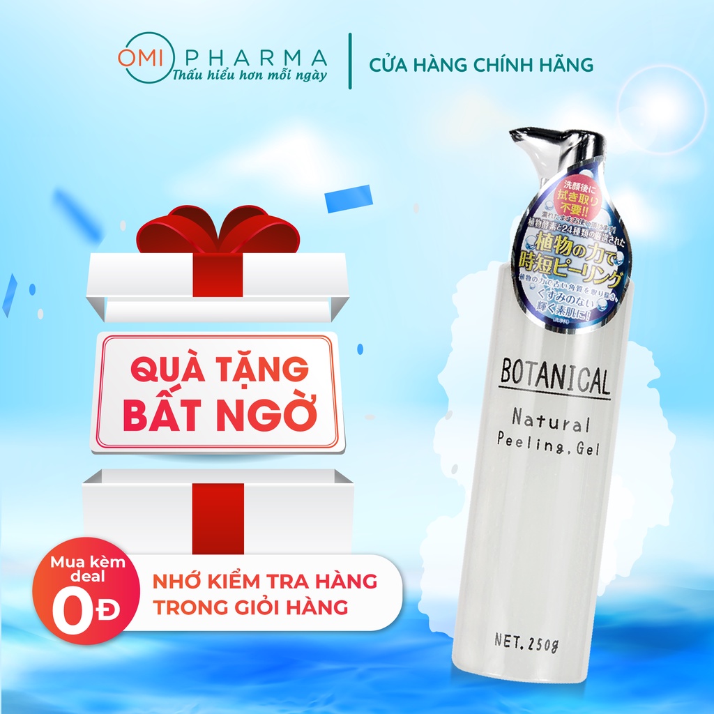 Gel Tẩy Tế Bào Chết Tái Tạo Da Botanical Natural Peeling (250ml)