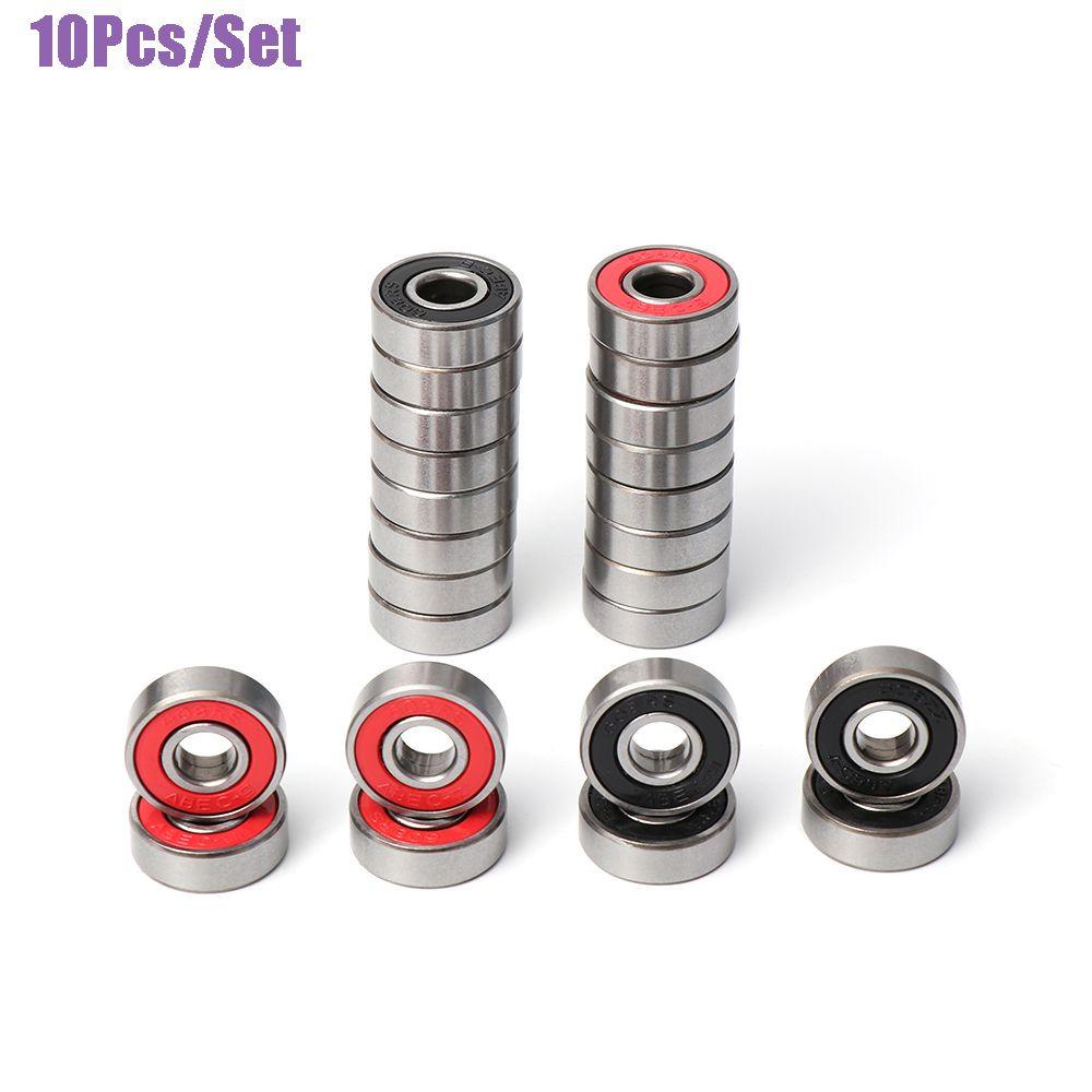 Set 10 Vòng Bi Bằng Thép Carbon Chống Ăn Mòn Cho Giày Trượt Patin DAPHS