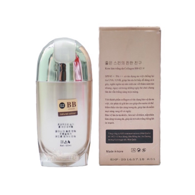 Kem nền BB cream marrienqy che phủ hoàn hảo 50g