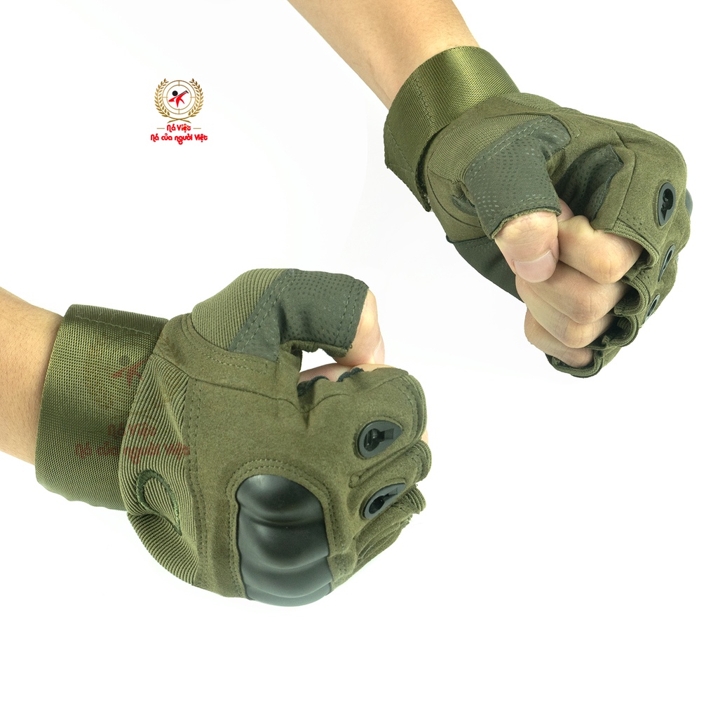 [P1] Găng tay đi phượt đa năng bền bỉ, có gù cứng bảo vệ, đi xe máy xe đạp dễ dàng P1