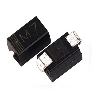1n4007-m7 diode chỉnh lưu 1a 1kv smd dán