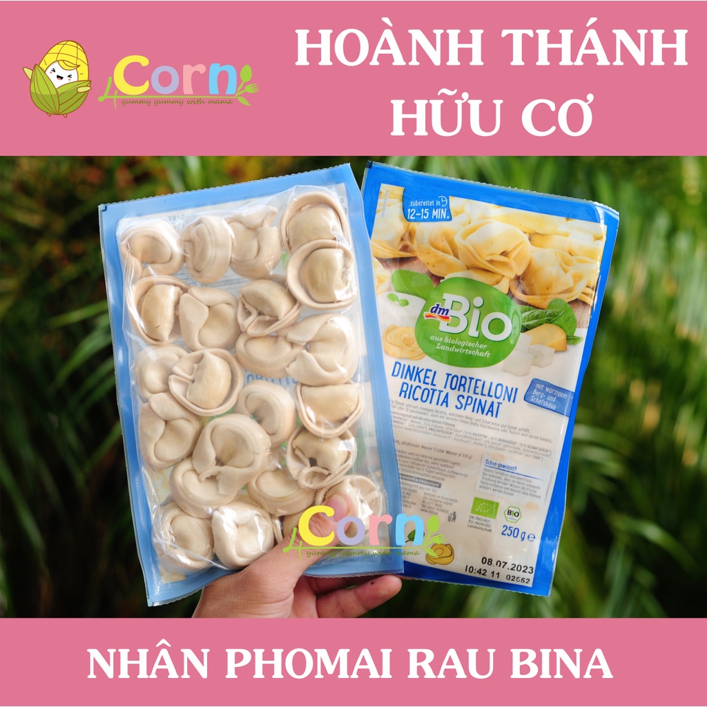 Hoành thánh hữu cơ DmBio - Đức - Cho bé 10m+