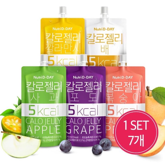 [CÓ SẴN] THẠCH NUTRI D-DAY COLOR JELLY 170ML