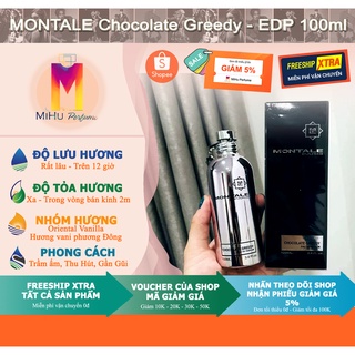 Nước hoa unisex montale chocolate greedy edp 100ml |chính hãng|