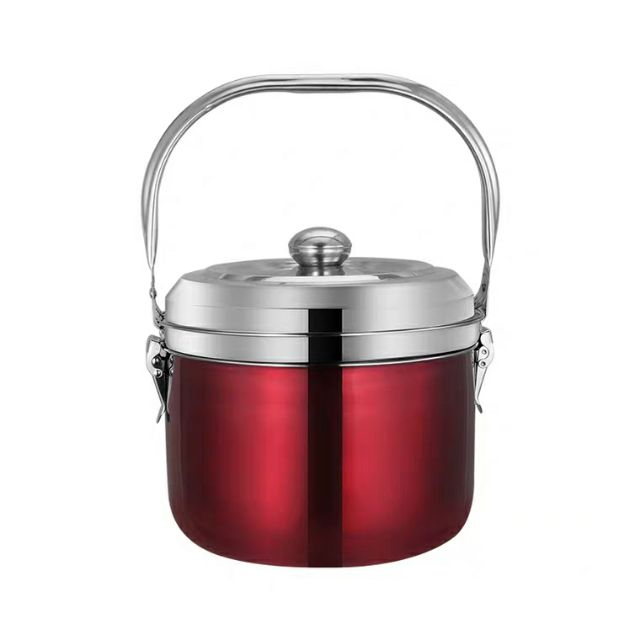 Nồi ủ nấu chậm giữ nhiệt chân không Nồi hầm đa năng inox SU304 nhập khẩu cao cấp 9 lít.
