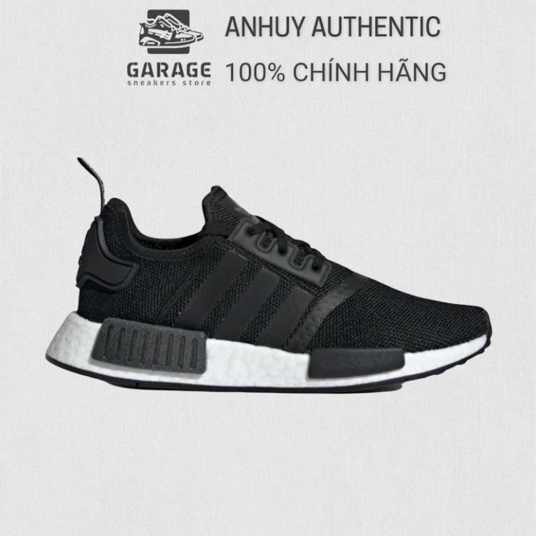 Giày Adidas NMD R1 core black nữ * `