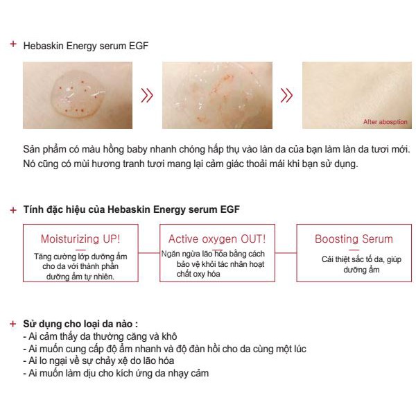 Serum EGF Hàn quốc( Chuyên tái tạo, phục hồi da, tái tạo làn da sau lăn kim, da bị tổn thương hộpx50ml)