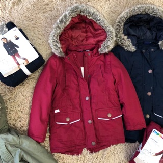 Áo parka đỏ