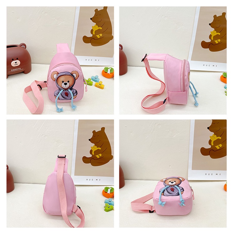 Túi bao tử hình chú gấu túi bao tử thời trang trẻ em sành điệu cho bé Dương kids