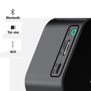 Loa Bluetooth Modem Amoi G5, Kiêm Đồng Hồ Để Bàn Báo Thức, Đài FM - Mặt Tráng Gương Bảo Hành 12 Tháng