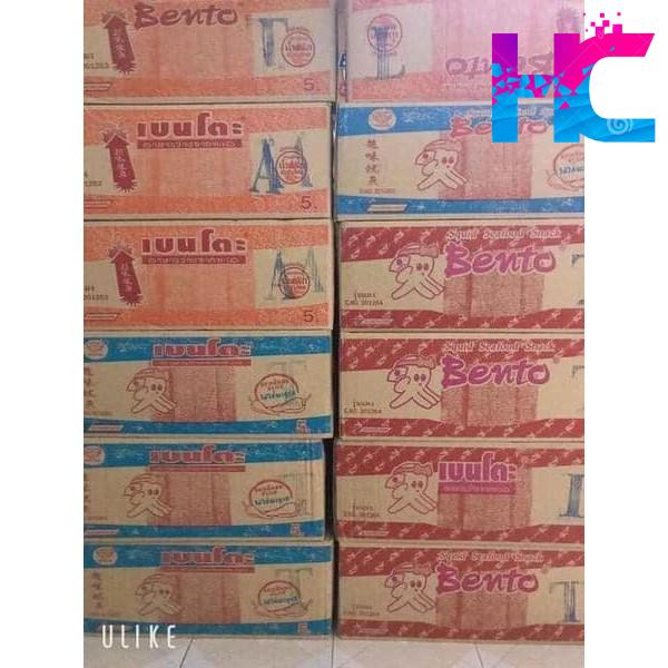 Mực Bento dây các vị Thái Lan