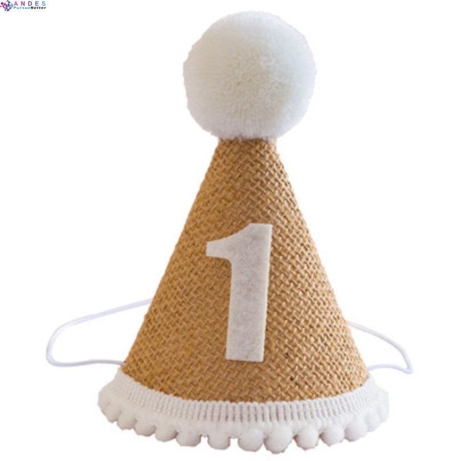 Mũ trang trí tiệc sinh nhật 1 tuổi mini cho em bé