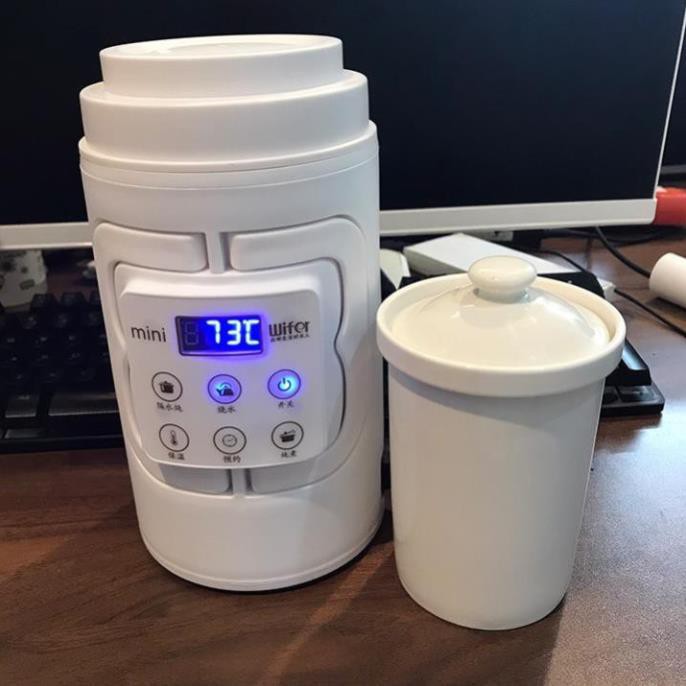 Bình ủ cháo cho bé có đèn led hiển thị nhiệt độ, 6 chế độ cảm ứng thông minh l Phích nấu cháo, ủ cháo cho bé hẹn giờ | BigBuy360 - bigbuy360.vn