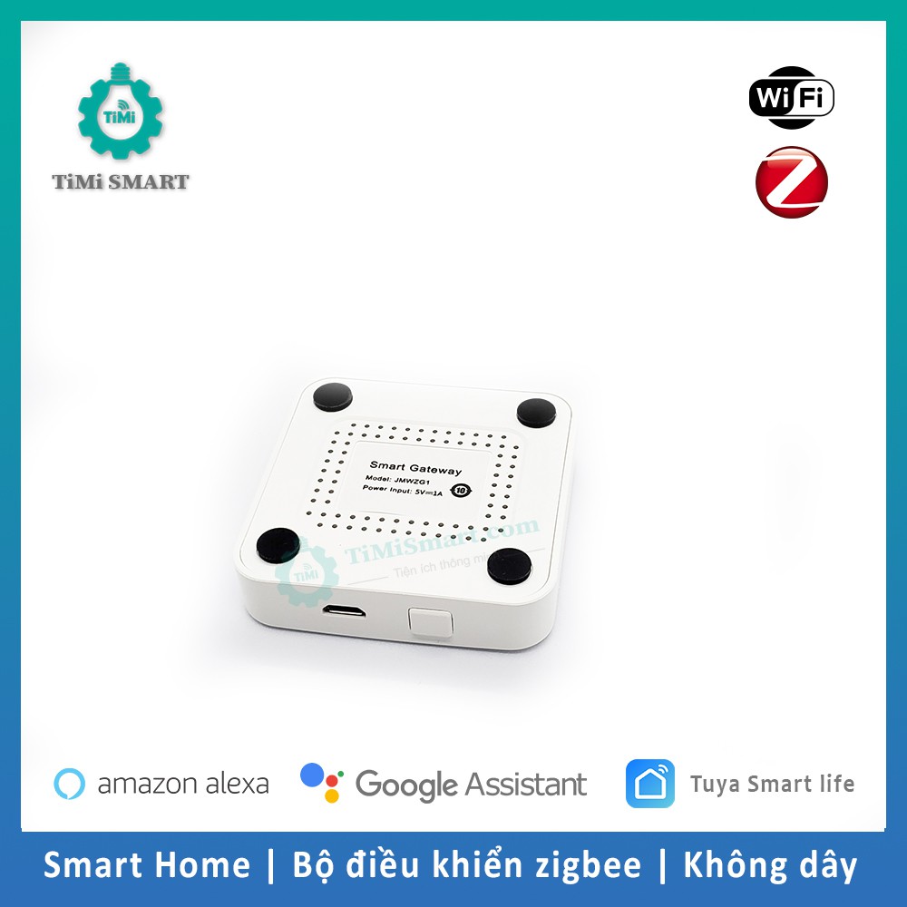 [Bảo Hành 6 tháng] Bộ hub trung tâm Zigbee gateway nhà thông minh Tuya Smartlife (Bản Wifi)