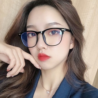 Mắt Kính Chống Bức Xạ Gọng Vuông Trong Suốt Cổ Điển Thời Trang Cho Nam Và Nữ