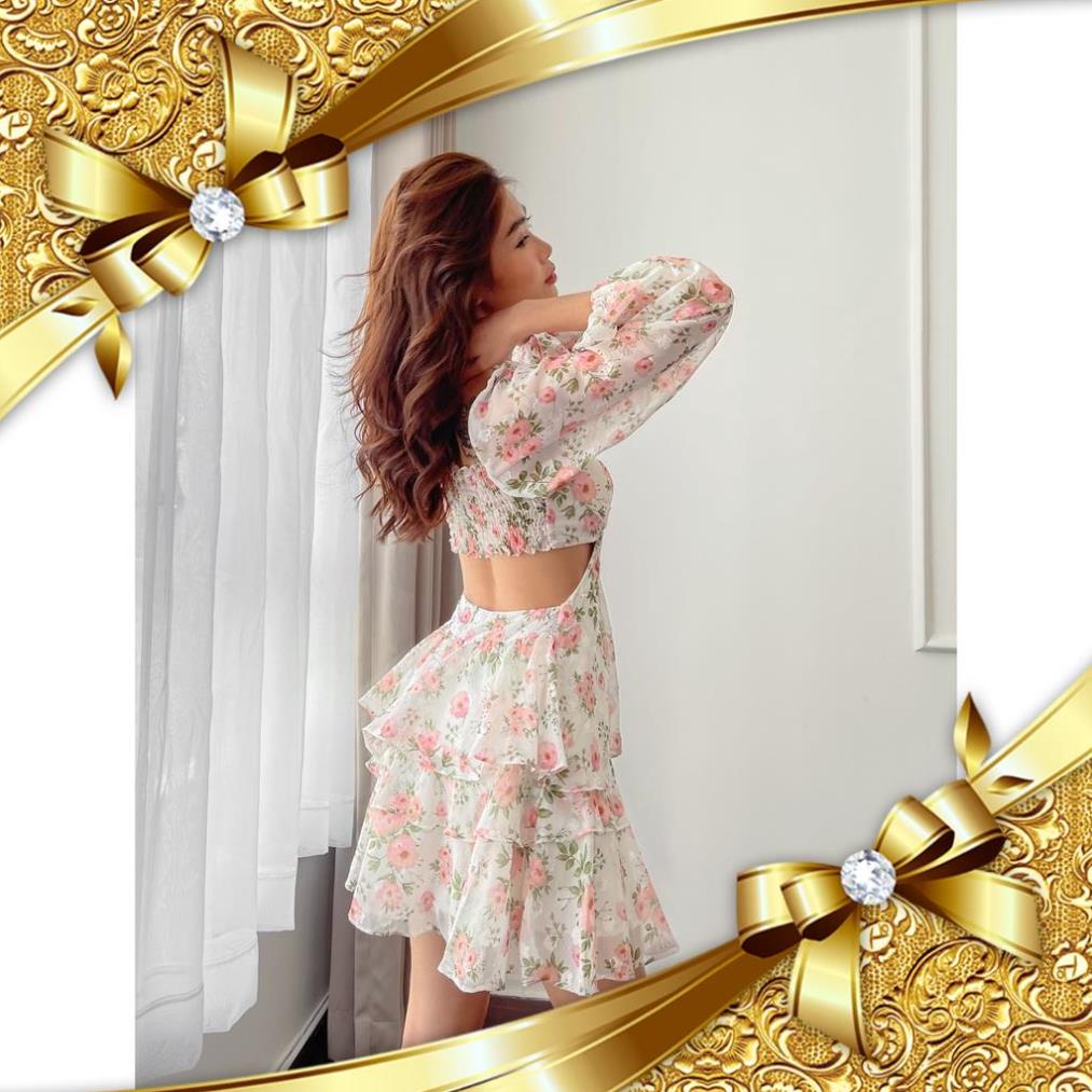 Dịu dàng,gợi cảm thu hút tựa nàng thơ khi xuống phố,du lich hay đi tiệc với đầm thiên nga hoa-Rosalie Dress -Lola Vietna | BigBuy360 - bigbuy360.vn