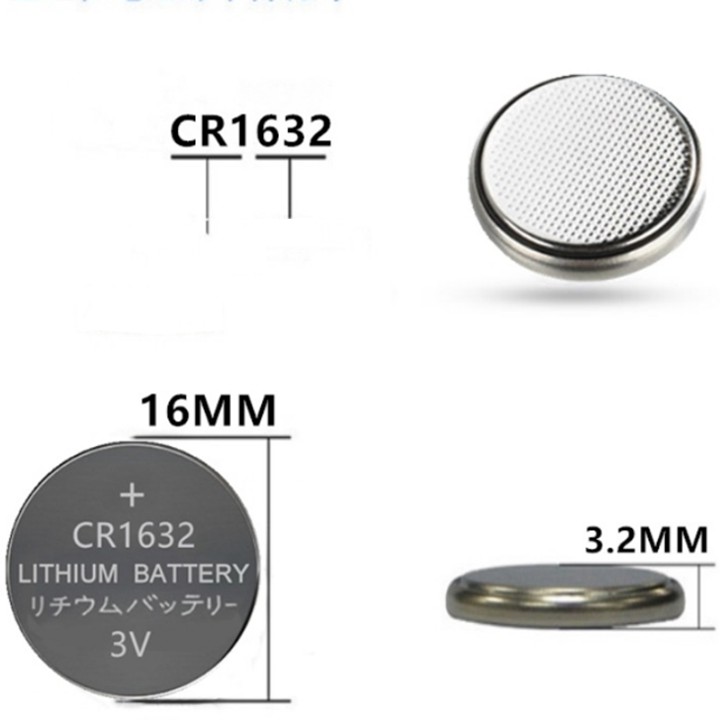 Pin cúc áo Cmos Cr2016 Th cho điều khiển từ xa chìa khóa ô tô battery youngcityshop 30.000