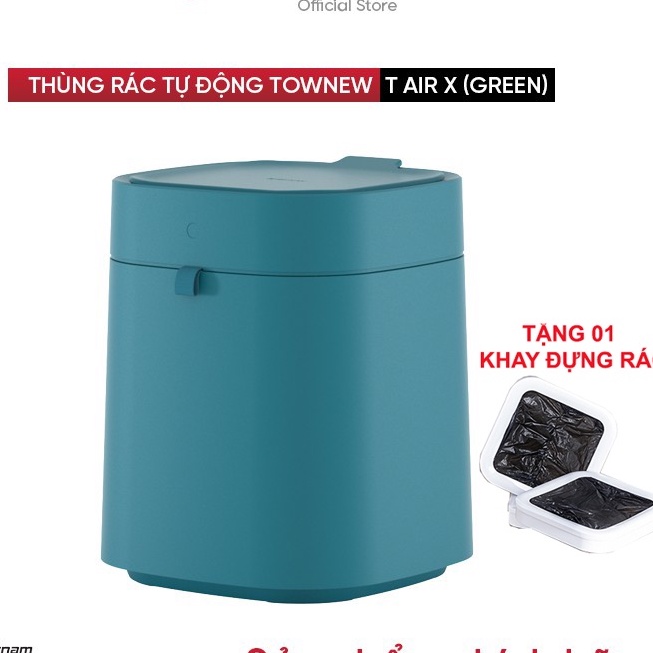 Thùng rác thông minh TOWNEW T AIR X 13.5L - Tự động hàn túi - Hàng Chính Hãng