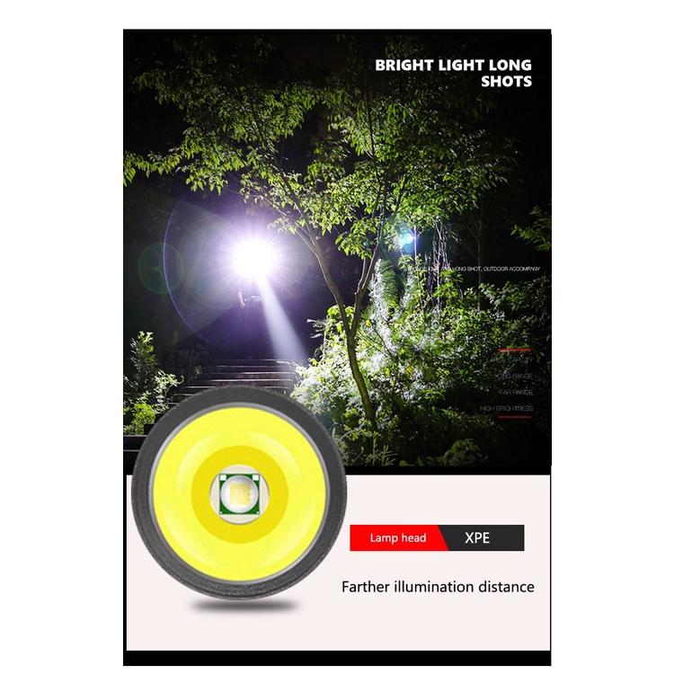 Đèn Pin Xpe Led Xpe Chống Thấm Nước