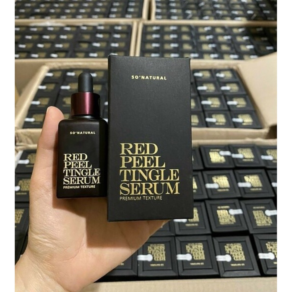 Tinh Chất Red Peel Tingle Serum Sonatural Hàn Quốc