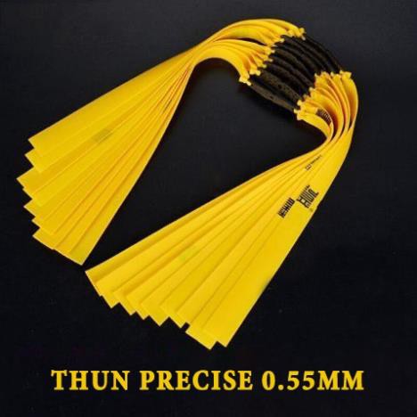5 Thun ná cao su, dây ná chính hãng precise 0.55mm độ chính xác cao, siêu bền chất lượng cao cấp