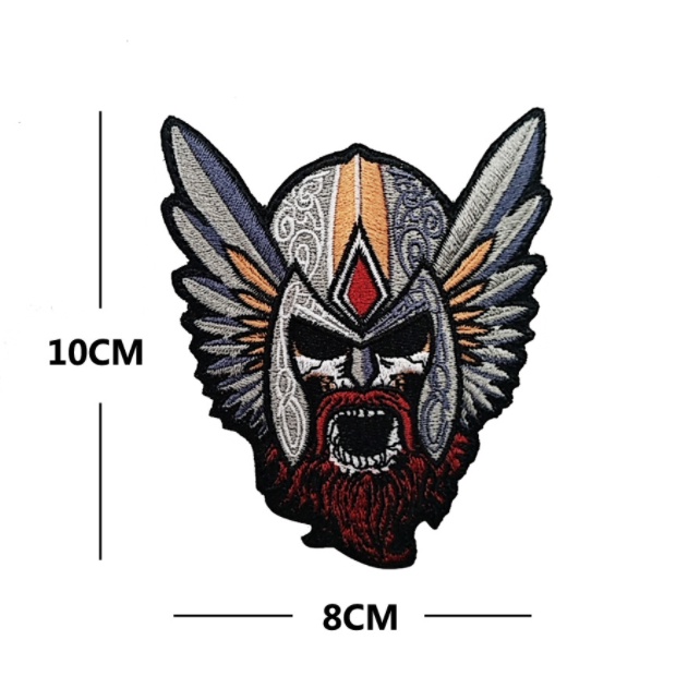 Patch hiệp sỹ bóng đêm_chiến binh_dán quần áo ba lô_túi xách