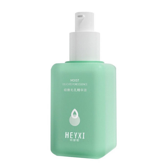 HEYXI serum Tinh chất chai nhỏ màu xanh lá cây thu nhỏ lỗ chân lông Tiktok , small bottle of green essence