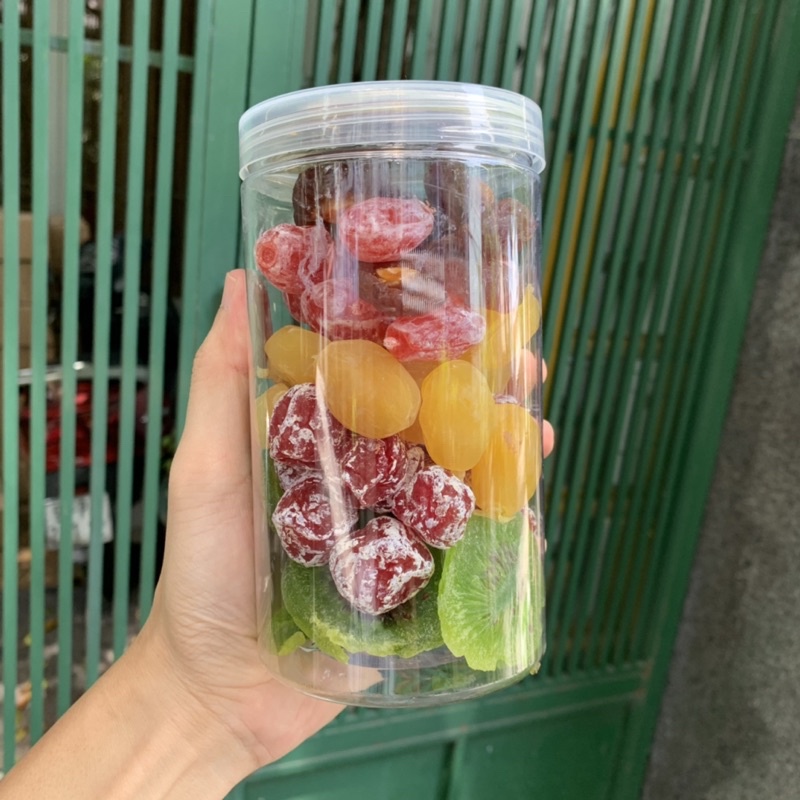 Mứt 5 Vị đóng lon pet 500gr