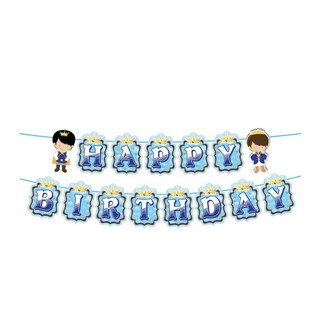 Dây treo chữ Happy Birthday theo chủ đề